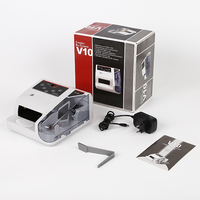 V10 billets de banque multi-pays mini petit compteur d'argent/compteur d'argent portable