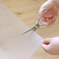 Tapis de chaise de bureau en PVC, tapis pour sols en bois dur, tapis de réfrigérateur, antidérapant, résistant aux taches, lavable, rectangulaire, pour bureau, fabriqué à la machine, épaisseur 1-2 mm
