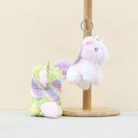 Vente en gros de plantes en peluche originales en pot/jouets en peluche fleuris/plantes en pot en peluche douce en forme de champignon et de barbe de dragon