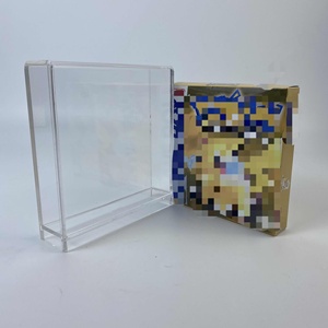 Wholesale UV Protected Holographic Magnetic Lid Custom Acrylic Case for Video Game Collectibles - Product Image 3