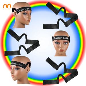 Diadema elástica de encaje <span class=keywords><strong>frontal</strong></span> para peluca con logo personalizado, banda para la <span class=keywords><strong>cabeza</strong></span> de fusión indolora para mujeres, para peinado de pelucas - Product Image 1
