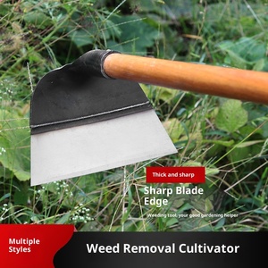 Dgcm <span class=keywords><strong>จอบ</strong></span>กำจัดวัชพืชเครื่องมือประดิษฐ์สำหรับปลูกผักเครื่องมือทางการเกษตรอุปกรณ์อเนกประสงค์ทำจากเหล็กคาร์บอนด้ามไม้รูปส้อม - Product Image 2