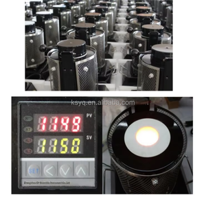 Fourneau à fusion de métaux de petite taille KS KS-1150D jusqu'à 1150°C 1500W 220V pour métaux nobles (Al Au Li) Li Mg Facile à utiliser - Product Image 4