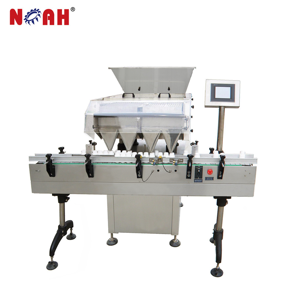 GS-32 60 bottles/min Pharmaceutical Vibration Couner Automatic Candy Capsule Pill Tablet Counting And Filling Machine