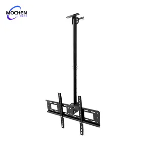 Telescoping Extendable Flip Down 32 Inch Metal LCD Motorized Ceiling Tv Mount For 26" To 65" Tv