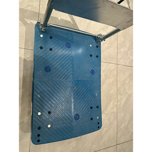 Nouvellement conçu 150kg capacité pliable multifonctionnel en <span class=keywords><strong>plastique</strong></span> à roulettes chariot solide emboîtable boîtes de rangement Bin Style solide boîte - Product Image 3