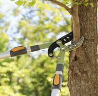 Airaj Tuinschaar Krachtige Fruitboomtak Staal Telescopische A-Legering Tuinschaar Doe-Het-Zelf Snijgereedschap