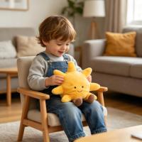 Peluches Adorables Soleil Amuseables, Jouets en Peluche Série Amuseables, Objets en Peluche Douce, Cadeau Parfait pour Anniversaire, Fêtes