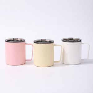 Custom Logo 12oz Office Coffee Cup Double Layer Vacuum Insulated Travel Mug Portable <b>Hot</b> <b>Cold</b> - Product Image 5