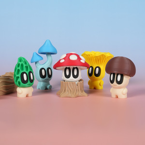 Nuovo Design 2026: Ornamenti Piccoli a Forma di Fungo Stampati in 3D in PLA, Decorazioni per Scatole Regalo, Action Figure da Scrivania per Giovani - Product Image 4