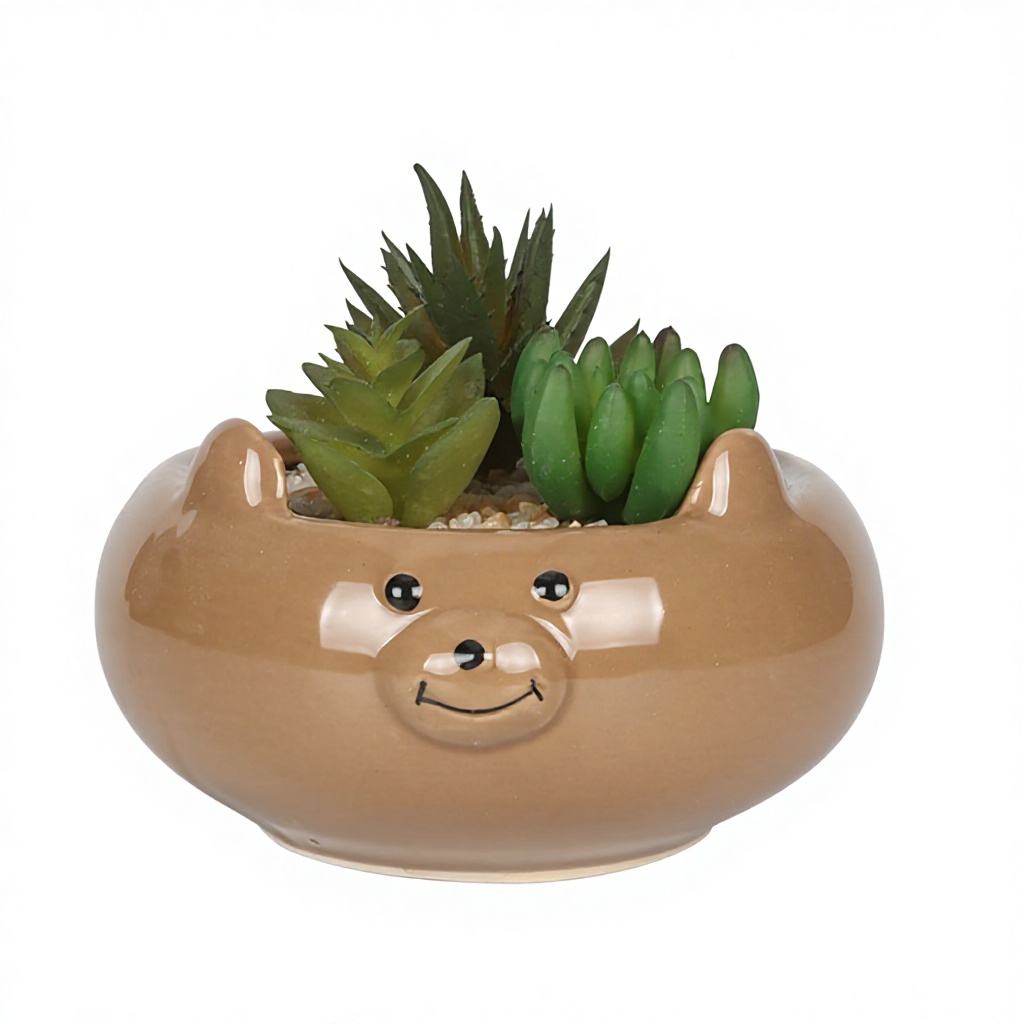 Brown Little grizzly bear