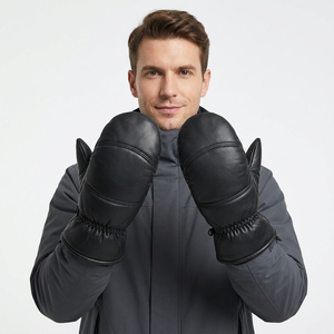 Fashion New Hot Outdoor Rabbit Velvet Fur Cross-border Autumn and Winter <b>Ladies</b> Touchscreen Keeping Warm <b>Gloves</b> - Product Image 4