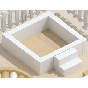 Área de Juegos Interior para Niños, Estructura de Madera con Escaleras, Rampa y Bloques de Escalada para Uso Doméstico - Product Image 6