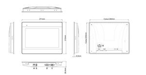 W-einview MT8106iQ ของแท้และใหม่ หน้าจอสัมผัส HMI ขนาด 10.1 นิ้ว มีสินค้าในสต็อก ระบบควบคุมเครื่องจักร ระบบอัตโนมัติในโรงงาน ระบบตรวจสอบกระบวนการ Plc - Product Image 2