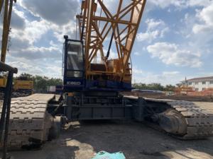 משמש מנוף <span class=keywords><strong>150t</strong></span> משמש זורק קרולר מנוף kobelco <span class=keywords><strong>150t</strong></span> עשה ביפן זחול kobelco <span class=keywords><strong>150t</strong></span> - Product Image 2