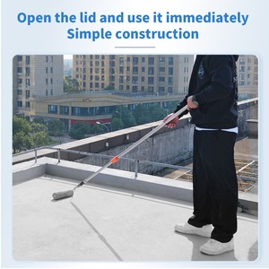 Revestimiento impermeabilizante para techos de gran superficie, revestimiento impermeabilizante para exteriores y techos, pintura impermeabilizante para piscinas - Product Image 6