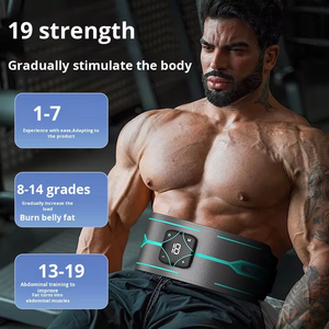 Masajeador de cintura para fitness en casa, máquina adelgazante de vibración para pérdida de peso para cuerpo, vientre y piernas, pérdida de grasa para sacudir con cinturón, adelgazamiento de cintura - Product Image 3