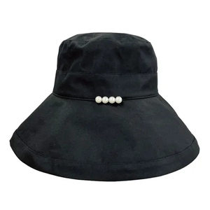 Fully wrapped women's daily fisherman <b>hat</b> shading fisherman <b>hat</b> polyester fiber material <b>hat</b> - Product Image 2