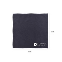 Kain Pembersih Kacamata BestClean Berlogo Custom Motif Kotak Bebas Goresan dari Bahan Microfiber