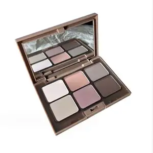 Palette d'ombres à paupières 6 couleurs Diamond Glitter Powder Eyeshadow