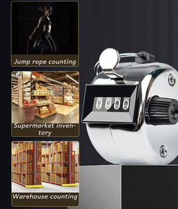 El 4 dijital Tally sayaç mekanik manuel Palm Clicker numarası sayısı çeşitli ilkokul metre sayacı mekanik - Product Image 5