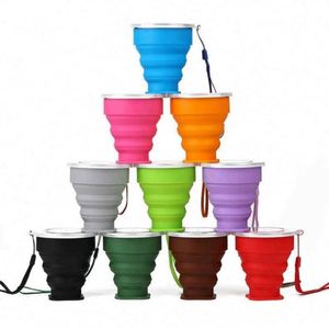 Botella de Agua Plegable de Silicona Portátil, con Gran Capacidad a Prueba de Fugas, Plegable y Portátil para Exteriores - Product Image 1