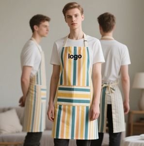 Promotionnel Jardinage Cuisine Bbq Hommes Dames Lavable en Machine 2 Poche Bavoir Couleur Sublimation Tablier - Product Image 4