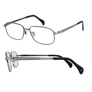 Comfort light brown stylish design eyewear eyeglass frames men