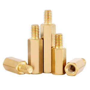 Colonne de fixation hexagonale à tête unique en laiton/acier pour carte PCB, métrique M3, zinguée, 20 mm, applications médicales et minières - Product Image 3