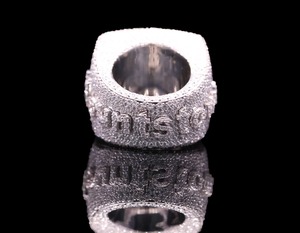 แหวนเพชรมออิสซาไนท์สไตล์คนดังแหวนเพชรมออิสซาไนท์สไตล์วินเทจ - Product Image 2