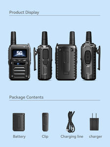 วิทยุสื่อสารแบบพกพา POC ทนทาน ใช้งานได้นาน ขนาดกะทัดรัด พร้อมซิมการ์ด - Product Image 5