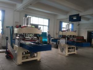 Jaminan kualitas 12KW kepala ganda mesin pemotong las frekuensi tinggi ujung belakang untuk <span class=keywords><strong>PTU</strong></span> kulit timbul - Product Image 5