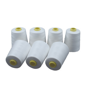 203 20s/3 Fils de coton perlé glacés, couleur blanche, avec coton épais à haute ténacité pour le crochet, la couture et le tricot à la main - Product Image 3