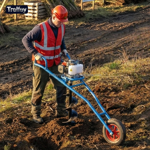 Trivella a Benzina 99cc con Carrello, Macchina per Scavare Buche, Perforatrice per Alberi e Agricoltura - Product Image 6