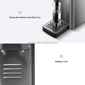 ตู้กดน้ำร้อนน้ำเย็นสแตนเลสสำหรับธุรกิจจัดเลี้ยง แบบตั้งพื้น - Product Image 4