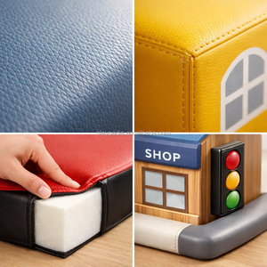Aire <span class=keywords><strong>de</strong></span> jeux intérieure commerciale pour enfants, thème ville, équipement <span class=keywords><strong>de</strong></span> jeu souple, certifiée CE ASTM, personnalisable pour centre commercial - Product Image 2