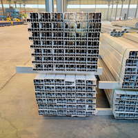 Profilé en aluminium structurel pour mur rideau, série 6000, revêtement poudré, solution de surface adaptée aux projets RD Alu, qualité construction