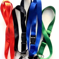 Cordón para Tarjetas de Identificación de Plástico Ecológico Personalizado de Fábrica al por Mayor, Ajustable y Desmontable, con Clip Simple