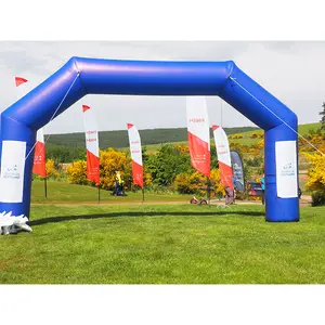 Factory Custom Inflatable Bicycle Head Entry Props Inflatable Arch Entrance Arch For Event