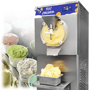Mvckyi 48L/H ticari sert dondurma makinesi İtalyan Gelato sert dondurma toplu dondurucu İtalyan Italian to sert dondurma makinesi