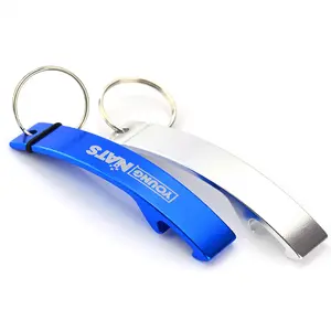 Professional Manufacturer Custom Keychain Bottle Opener Aluminium Keyholder Custom Key Chain Logo
