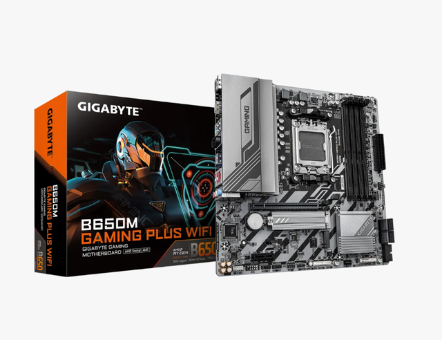 GIGABYTE B650M GAMING PLUS WlFl Motherboard AM5 DDR5 Micro ATX Mainboard for R 7000 8000 9000 Series