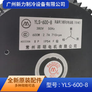 Moteur asynchrone triphasé YLS 600 8, cadre 130 mm, 600 tr/min, montage à bride, entièrement fermé, pour équipement mécanique - Product Image 3