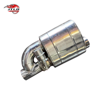 JTLD haute qualité 76mm / 3 pouces voiture Valvetronic soupape d'échappement sous vide silencieux pompe à Air Type de tuyau tuyau d'échappement à soupape
