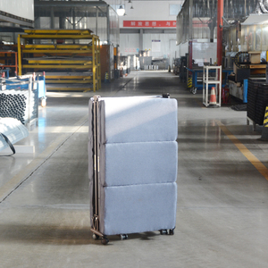 Reclining Folding <strong>Bed</strong> Portable Nap Cot Metal Frame Rollaway <strong>Guest</strong> <strong>Bed</strong> with Mattress Space Saving Compact Sleeper for Work Break - Product Image 2