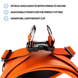 人気のOEM長寿命チョークなし柔らかく快適なパッド入り安全ペット犬ベストペット用屋外ウォーキングスポーツ - Product Image 5