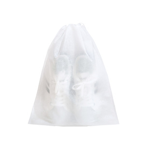 Housses de chaussures non tissées pour le séchage et le rangement, sacs à chaussures blancs anti-poussière pour les voyages et l'usage domestique - Product Image 2
