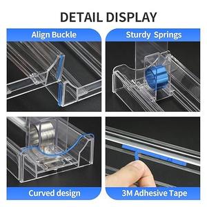 Organisateur de snus pour magasins, pousseur automatique à ressort, pousseur de jarre rond, présentoir de chewing-gum circulaire - Product Image 3