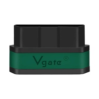 Escáner de Diagnóstico Automotriz Profesional Vgate ICar2 ELM327 Obd2 V2.1 para Vehículos 2016+, Lector de Códigos WiFi, Plástico, Multi-idioma, de Alta Calidad