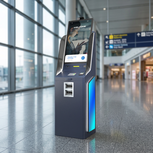 Terminal de Autoservicio con Panel PC Todo en Uno Moderno de 21.5 Pulgadas, Kiosco Interior con Código QR, NFC, Pantalla Táctil Capacitiva, Función SDK, Pagos - Product Image 2